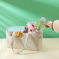 New Corduroy Diaper Caddy Organizer Foldable Multi-Pocket Diaper Storage Basket With Handle Nappy Storage Organizer Newborn